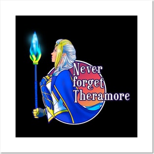 Never forget Theramore Posters and Art